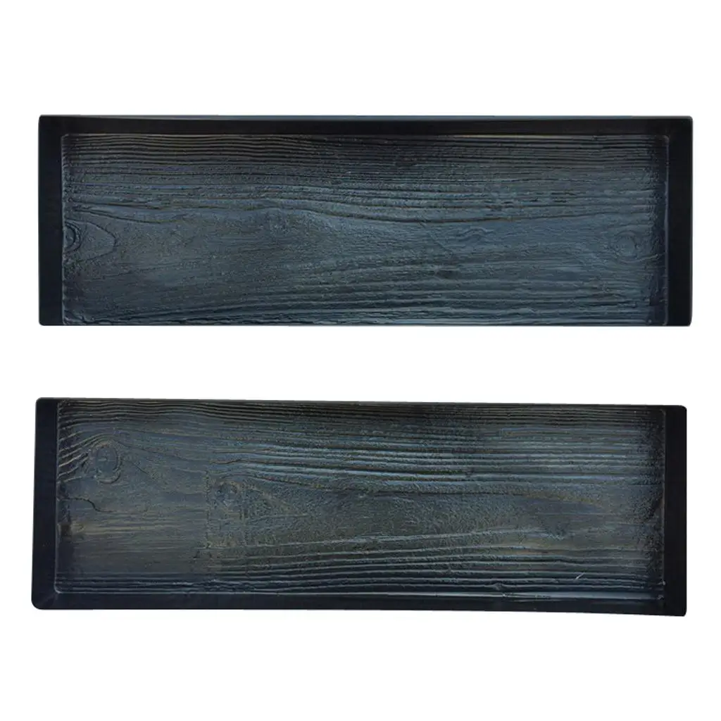 Stepping Stone Mold Wooden Boards Grain Pattern ABS Concrete Mould Garden Path Maker for Home Patio Decoration