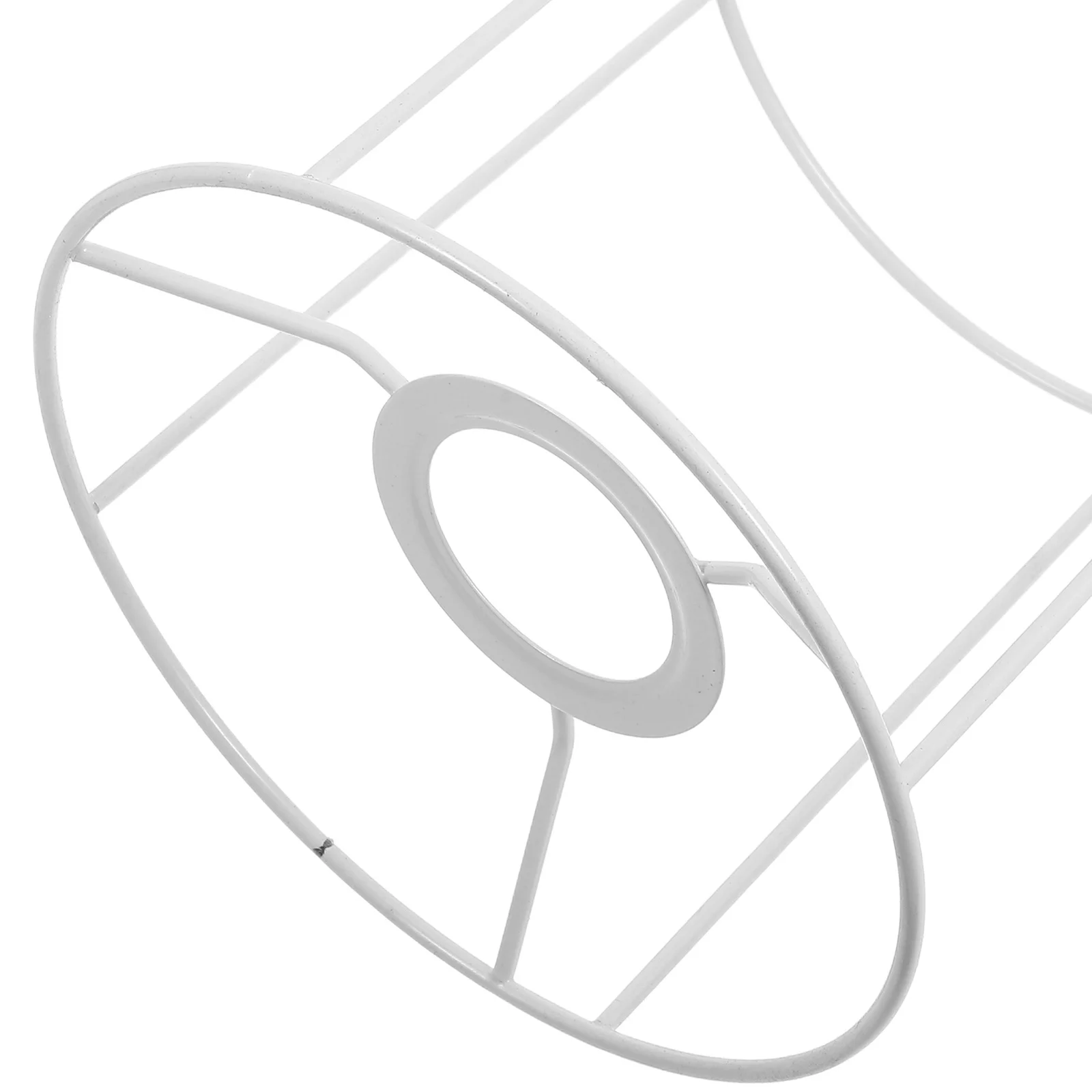عاكس الضوء حامل الإطار الدائري لجدول أرضية مكتب مصابيح معدنية لتقوم بها بنفسك محول E27 متوافق أضواء الثريا تركيبات