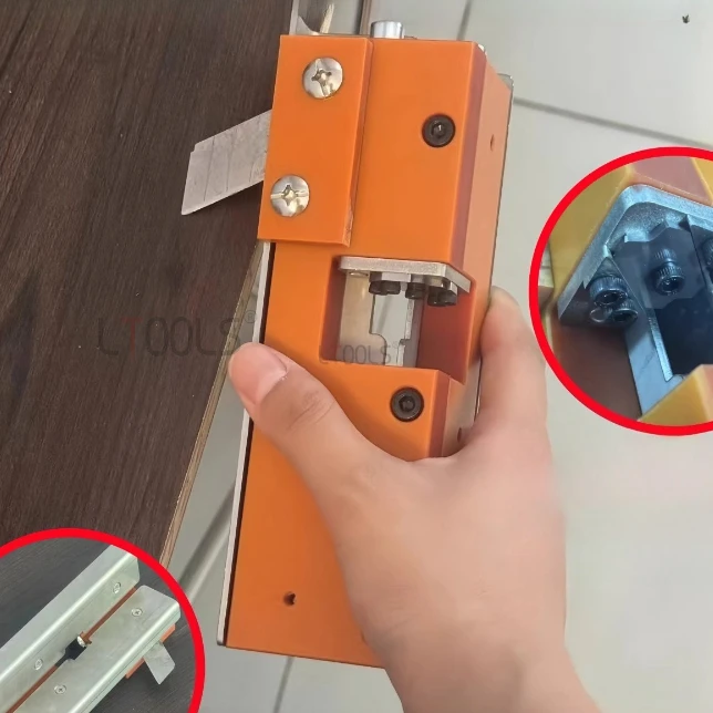 

Woodworking Tools Set for Edge Sealing, Deburring Manual Trimming and Scraping Can Be Used for The Edges of Unpainted Panels