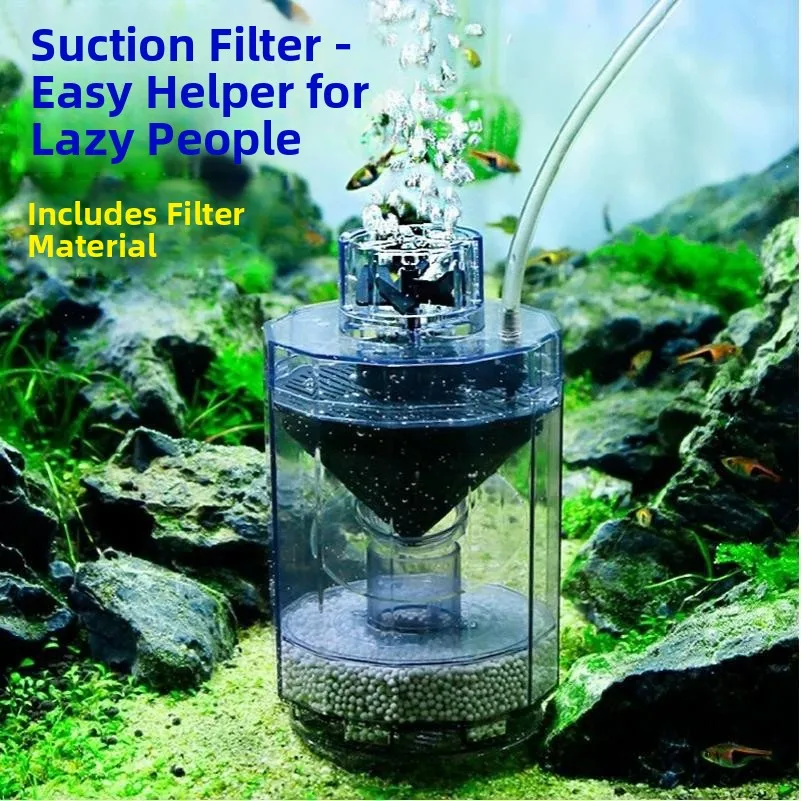 

Автоматический очиститель воды для унитаза с биофильтром и аэрацией, сифонный насос для аквариума