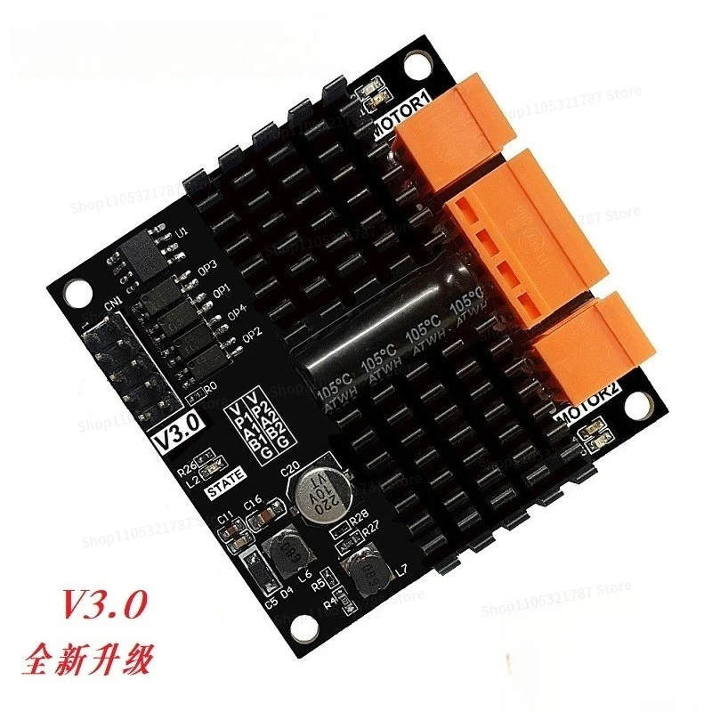 For 12V24V 12A Dual DC Motor Drive Module Board L298N BTS7960 10A