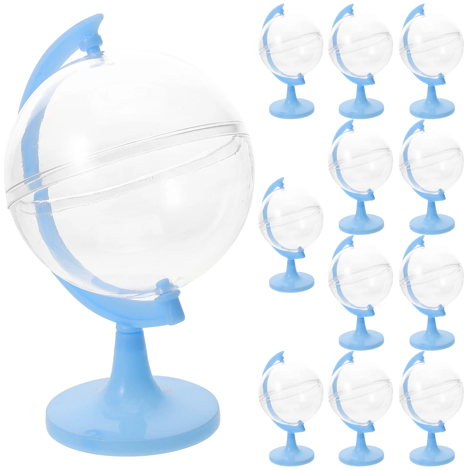 

12 Pcs Candy Box Wedding Ball Favor Container Boxes Containers for Guests Holder Ribbon