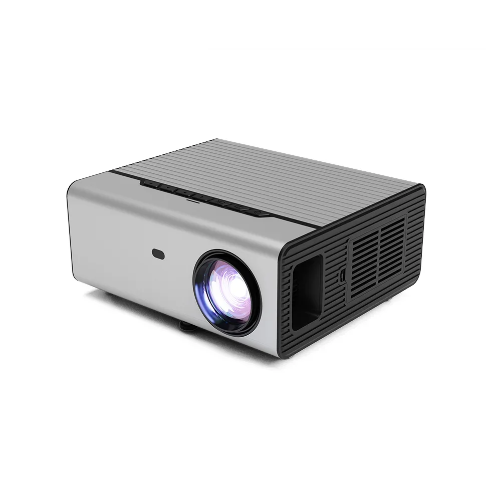 Factory NEW Cheap Smart Android WIFI Home Theater Full HD 1080P TV All in one LCD LED Projector with 4K video display