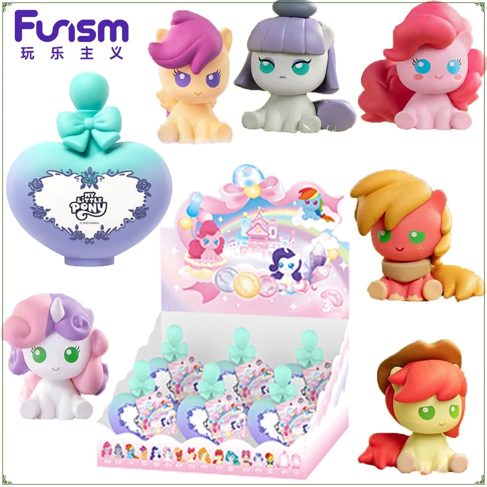 

New FUNISM Original My Little Pony Series Mini Blind Box Cute Surprise Collect Figures Model Desktop Ornament Kids Hobbies Gifts