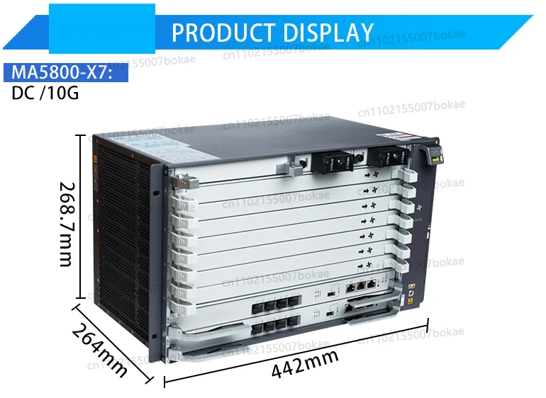 Negotiable ma5800-x7 gpon fiber optic equipment pon module olt network rj45 connector ip sc upc type stand-alone installation