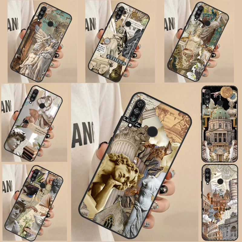 Greek mythology digital Case For Huawei Nova 8i 3i 11i 7i 10 9 SE 5T Y60 Y70 Y90 P40 P30 P20 Lite P60 Pro P Smart