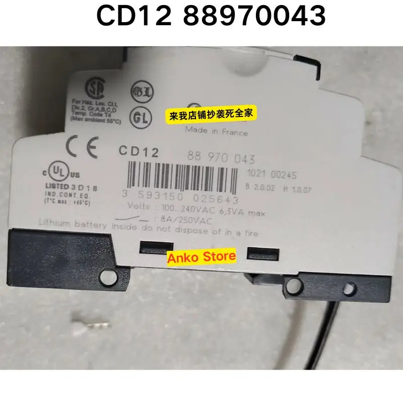 Second-hand test OK ，CD12 88970043 Logic Controller