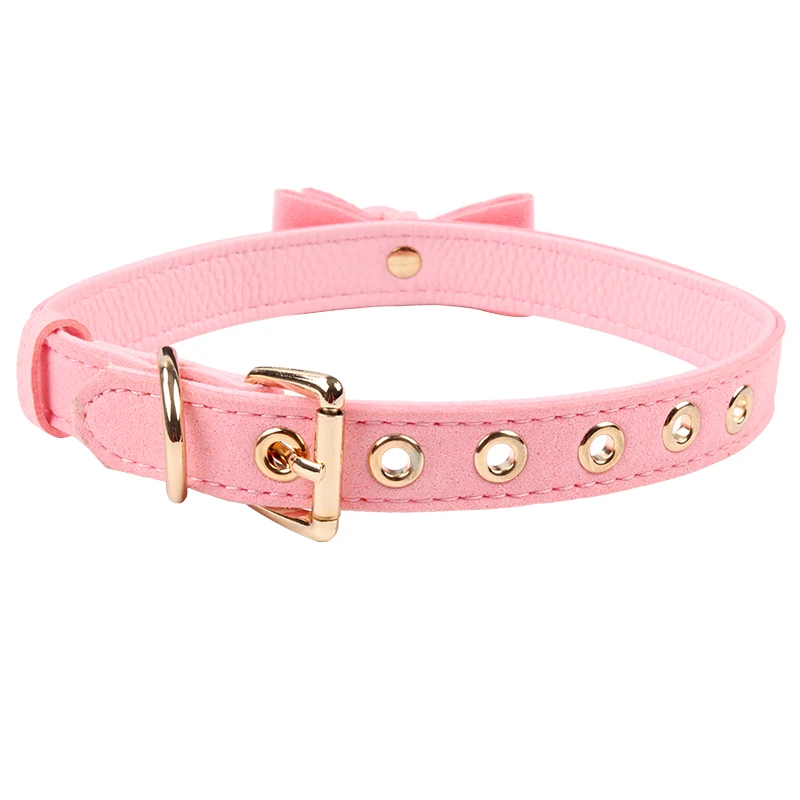 Gargantilla de campana pequeña para mujer, Collar de Cosplay de gato, accesorios Sexy, fetiche, herramientas de Cosplay Sexy, juegos de coqueteo para adultos, Collar esclavo