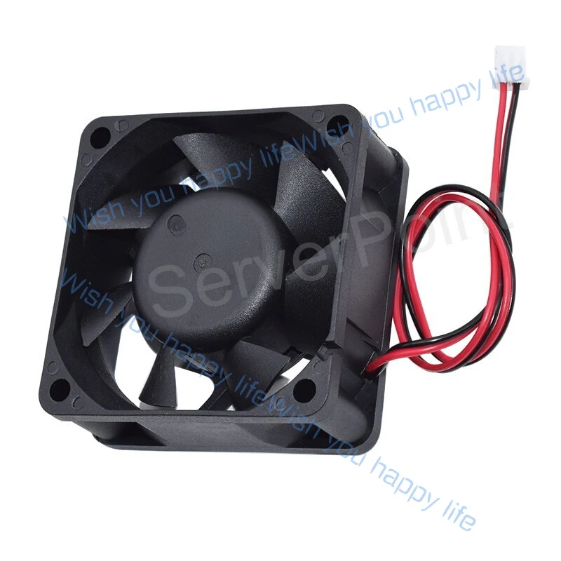 L... For GP D60SH-12 DC12V 0.18A 2 Wires 2 Pins 6CM 60*60*25mm Case Fan Cpu Cooler