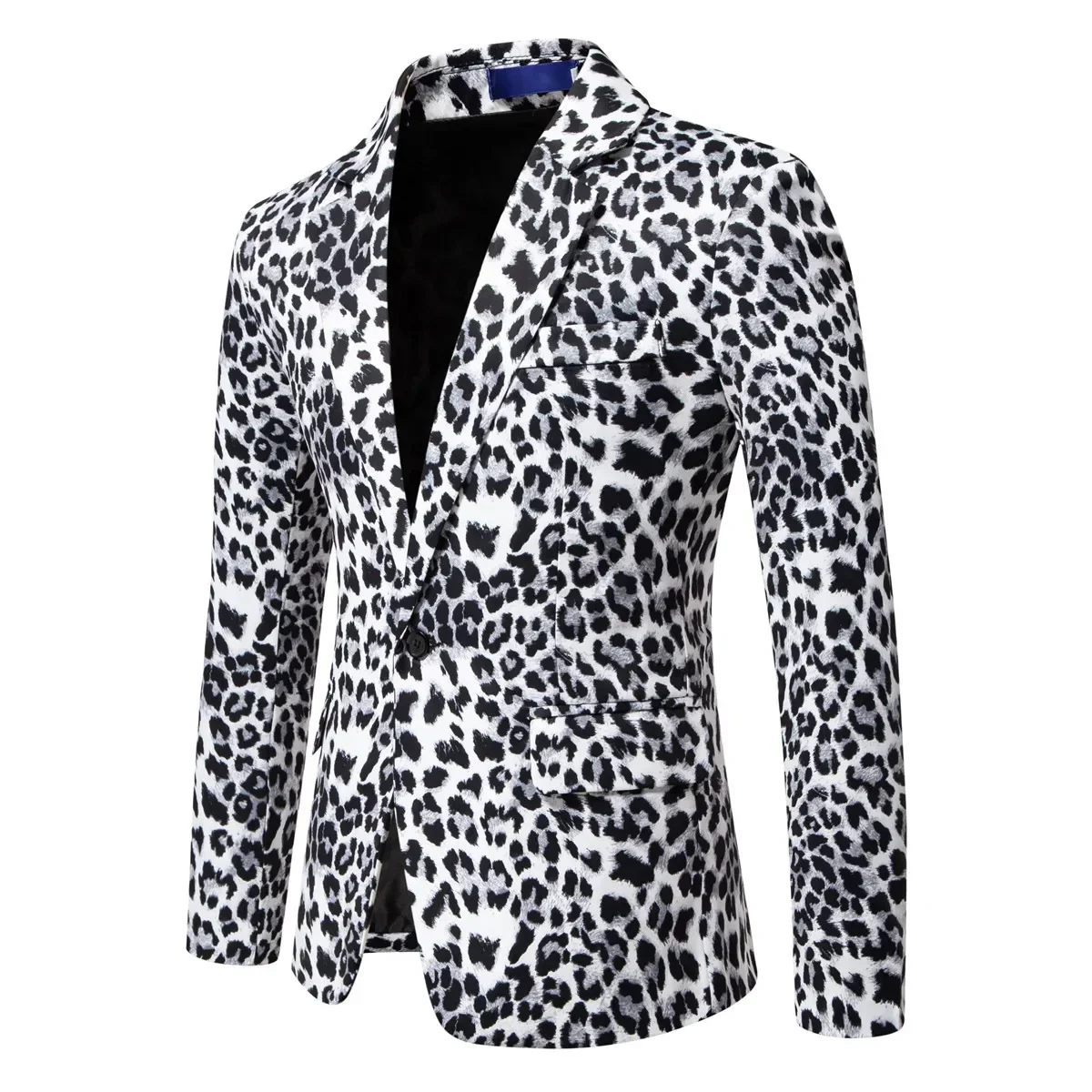 2025 Men's Suit Jacket Leopard Print Suit Business Casual Party Suit Jacket Men Blazer Coats