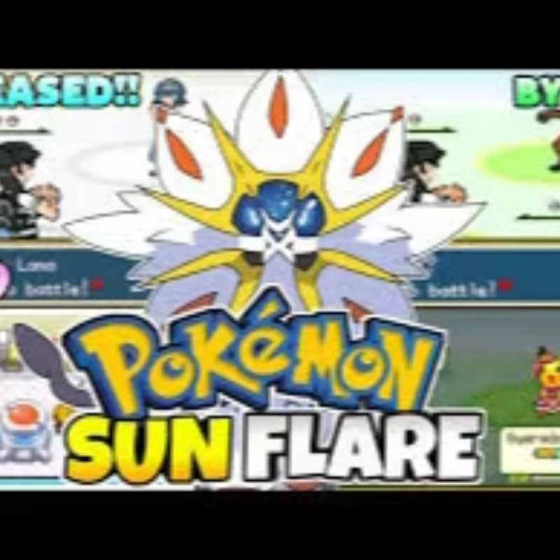 Kartu Permainan Bahasa Inggris Pokemon GBA Sun Flare RTC