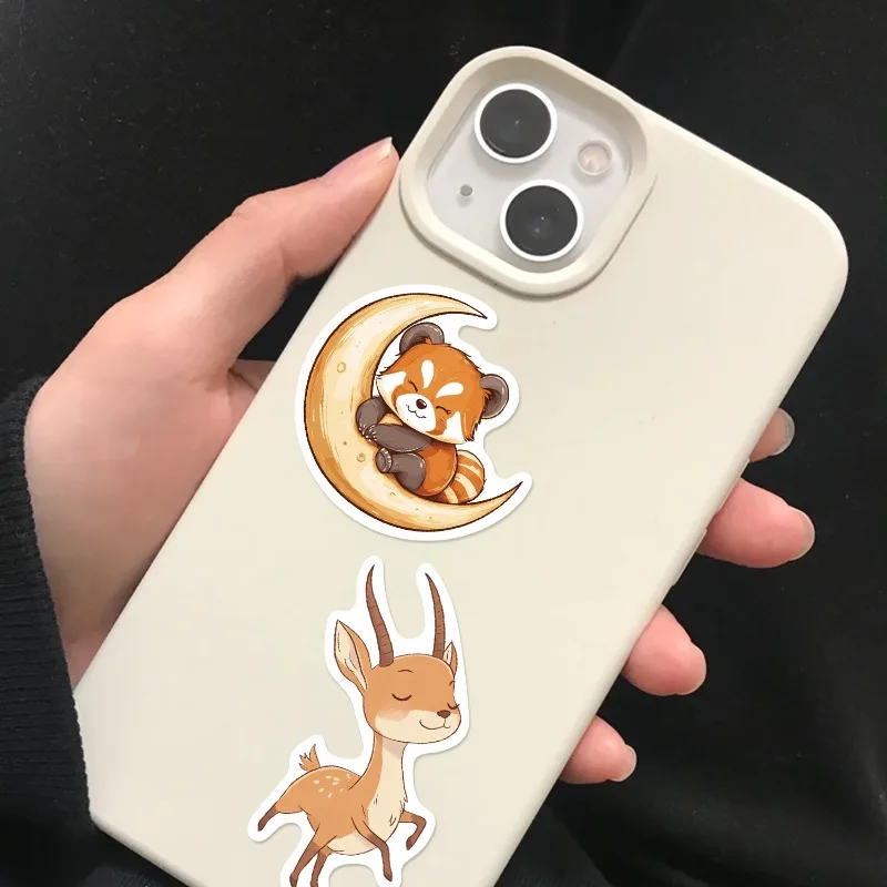 

50 шт., наклейки с рисунком животных, водонепроницаемые наклейки для чехла для телефона, гитары, ноутбука, сделай сам, декоративная наклейка для детей, игрушки