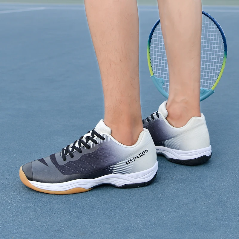 Chaussures de tennis de table professionnelles pour hommes et femmes, chaussures de badminton confortables, chaussures de sport non ald résistantes à l'usure