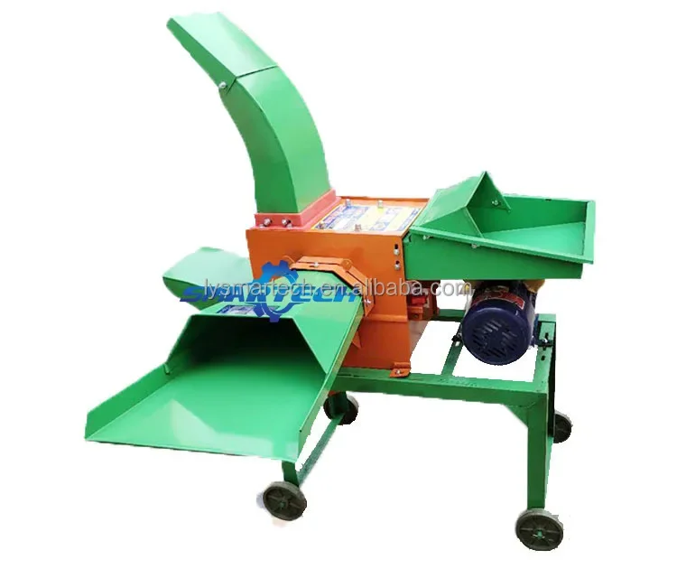 

Multifunctional Manual Agriculture Farm Household Animal Feeding Straw Crusher Chaff Cutter Shredder Machine For Maize Crop