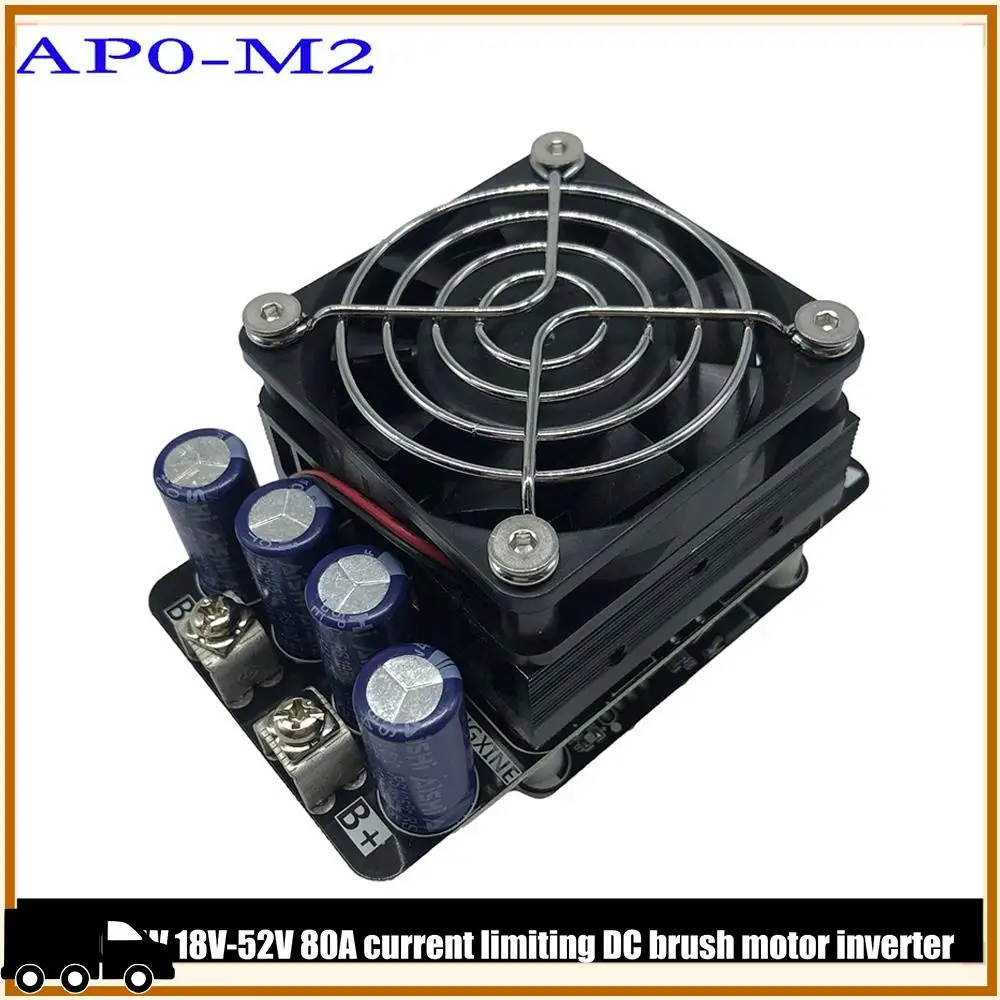 

A35M-Motor Controller APO-M2 ESC ESC Motor Speed Controller High Power 18V-48V Current Limit 80A For Fighting Robot