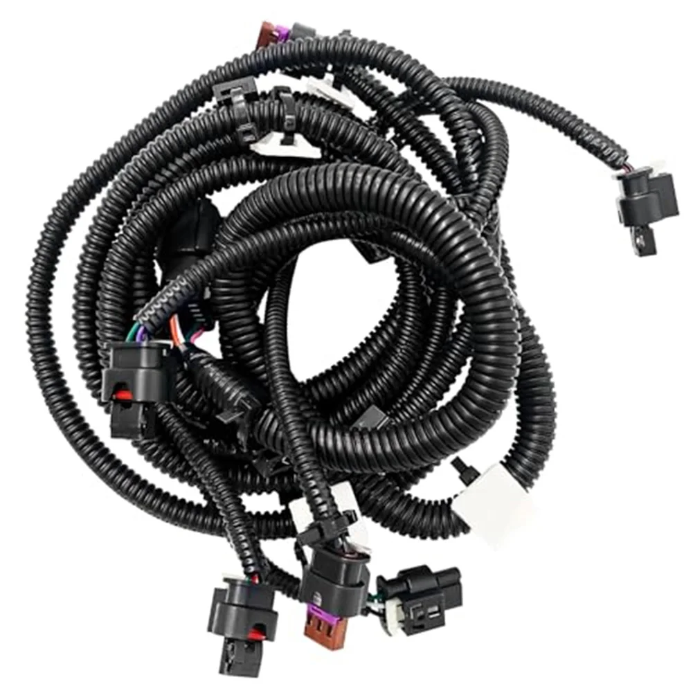 For Rear Bumper Replacement Rear Bumper Harness Parking Sensor Cable Quick Install Wear-resistant ABS Construction
