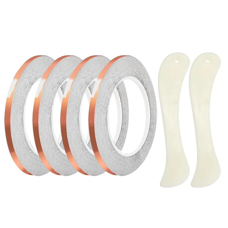 

2025 New Copper Foil Tape For Stained Glass And Crafts, For Stained Glass Soldering, Stained Glass Supplies