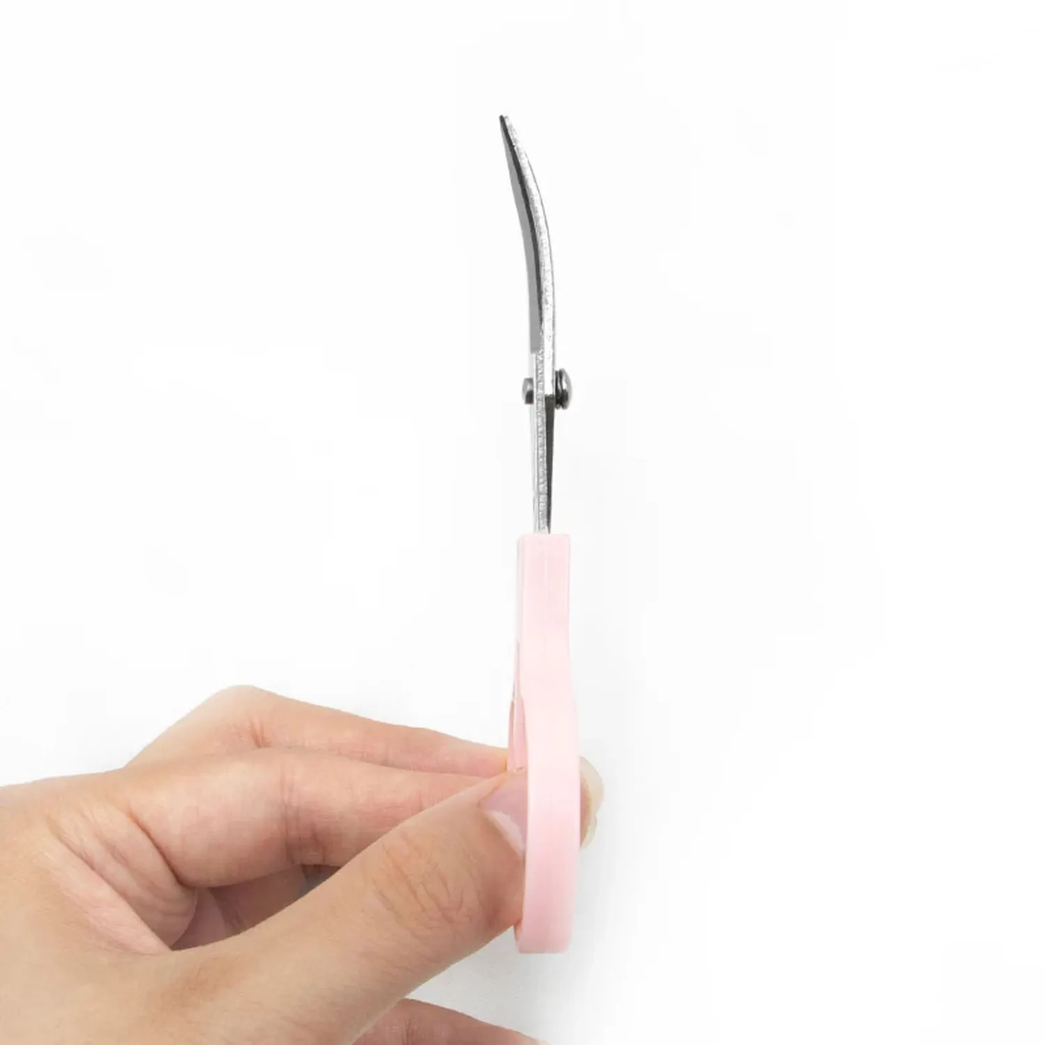 1Pc 11.7cm Embroidery Scissors Curved Scissor Head Stainless Steel Mini Tailor Trimming Cross Stitch Scissor DIY Craft Clippers