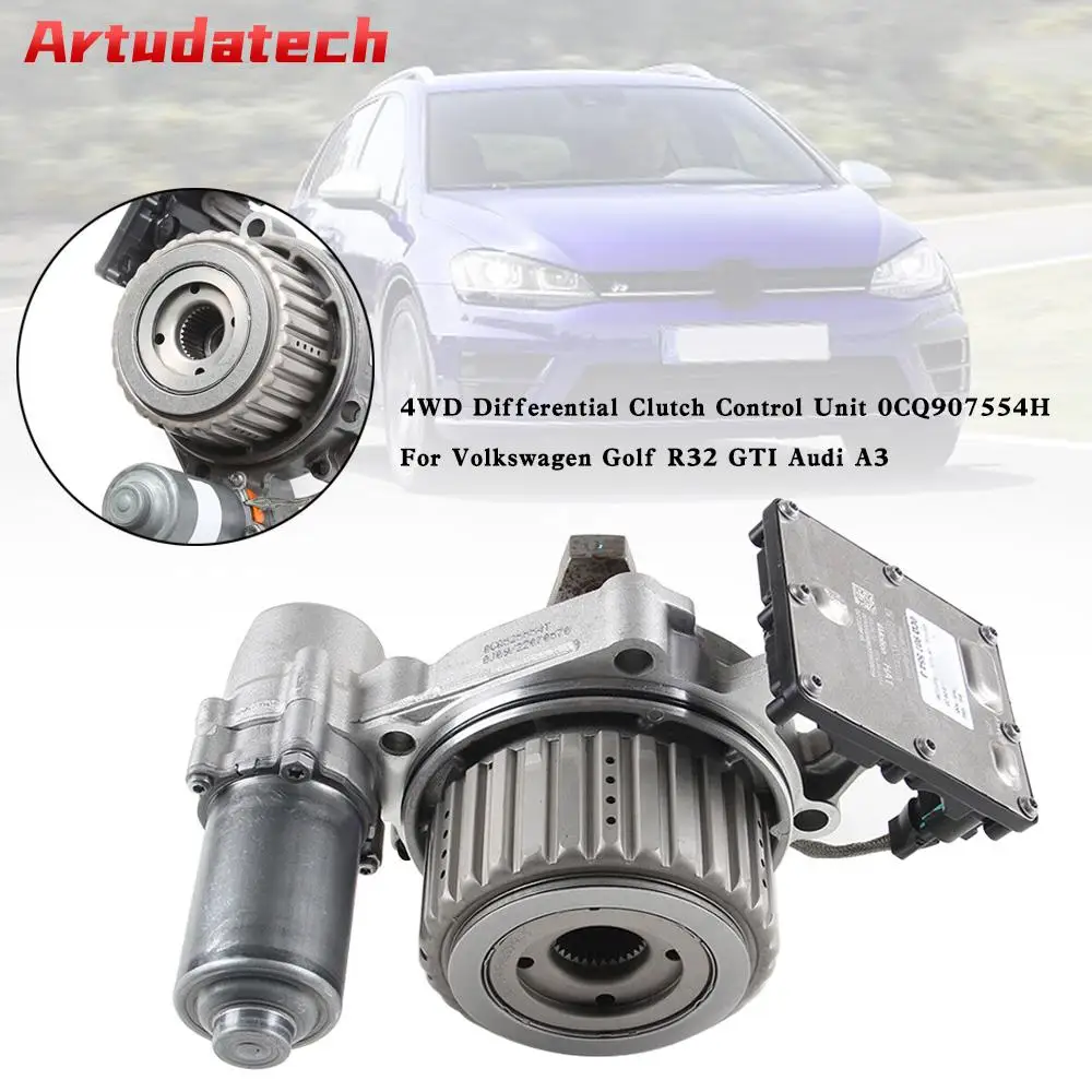 

Artudatech 4WD Differential Clutch Control Unit 0CQ907554H For VW Golf R32 GTI Audi A3