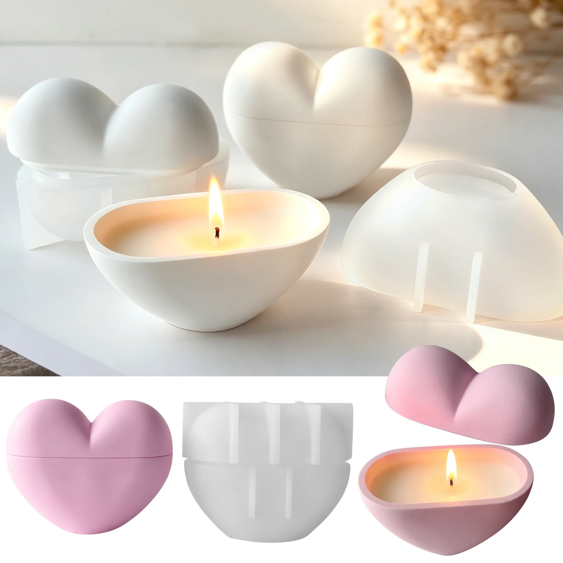 DIY Hartvormige Kaarsenpot Sil - Candle Vessel Supplies recensie en prijs