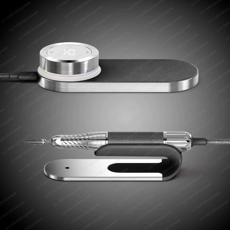 

4th Artist Nail Salon Lightweight Rechargeable Nail Drill File Machine for Manicure Pedicure White