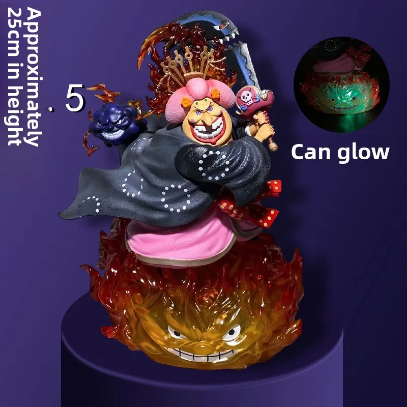 

One Piece 25cm Resonance Series 5 Figure - Supreme Pirates LX Big Mom & Kaido - Anime Enthusiast Model Display Toy