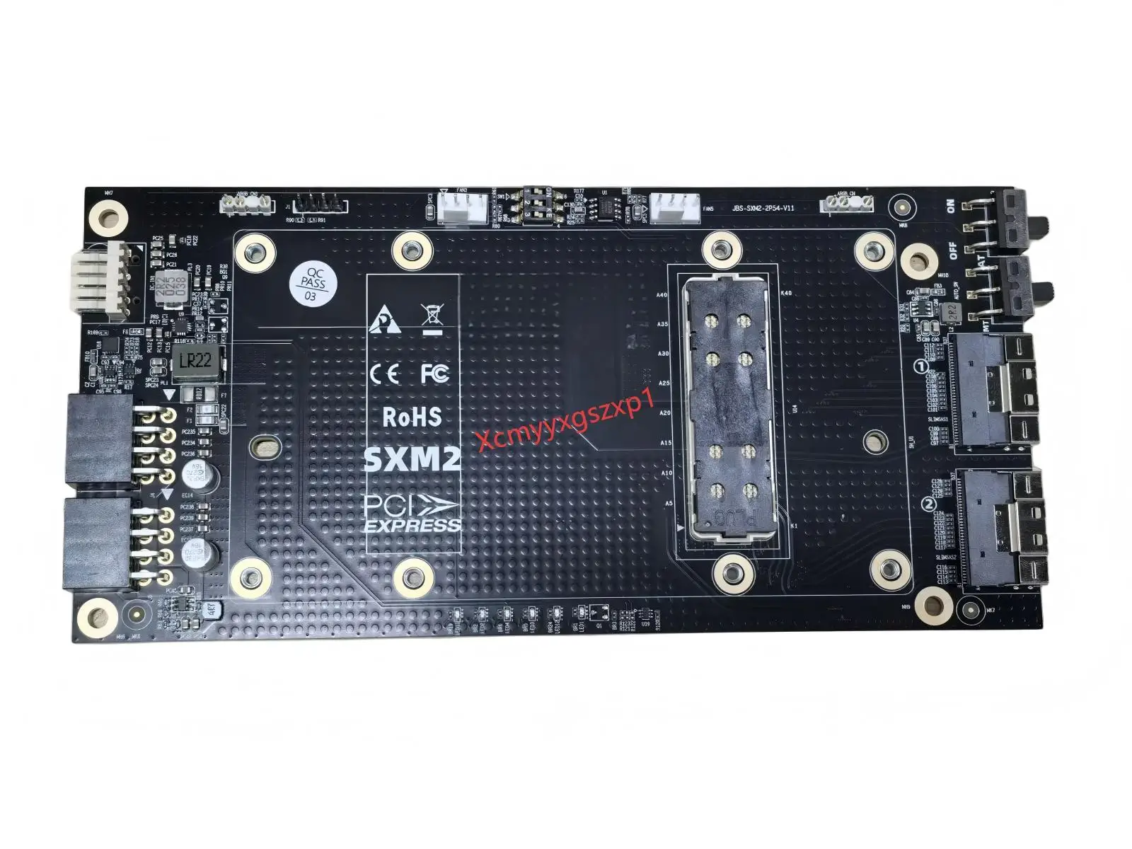 

1pcs NVIDIA V100 SXM2 SXM2 Adapter Board TO SFF-8654 Support Oculink connection