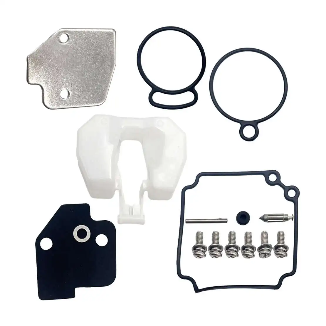 3C8-87122-1 2 Sets Carburetor Repair Rebuild Kit Fit For Tohatsu M 40 50HP 2T Outboard