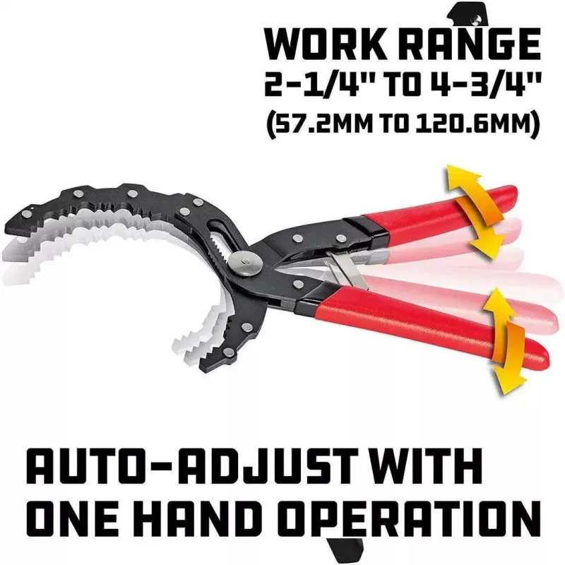 

Universal Spring Structure Oil Filter Removal Tool – Adjustable Wrench for Auto Motorcycle Truck