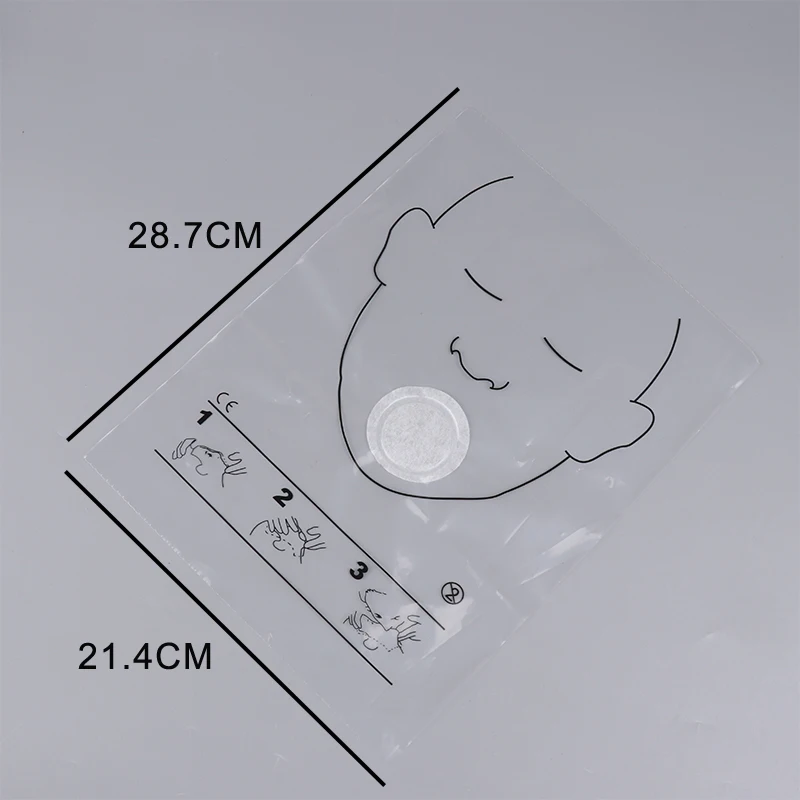 30PCS Wegwerp Draagbare Ademhalingsmasker CPR Training Ehbo Zuurstofapparaat Masker CPR Gezichtsscherm Roll Rescue Kit Tool
