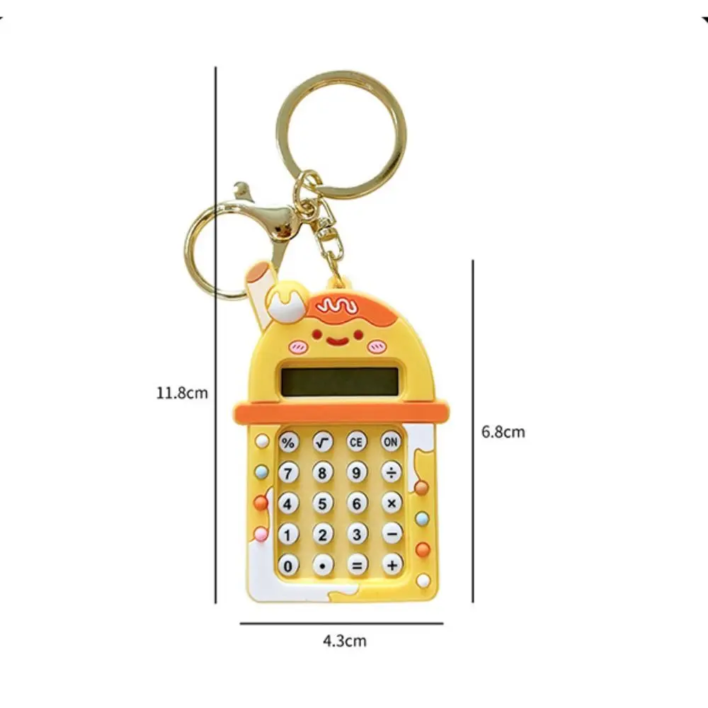 Kawaii Mini Calculator Portable Candy Color 8 Digits Display School Supplies Maze Lightweight Student Stationery Student