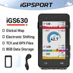 iGPSPORT iGS630 Bike Computer Global Map Cycling Computer Wireless Bike GPS Computer 35H Battery Life Support Smart Trainer