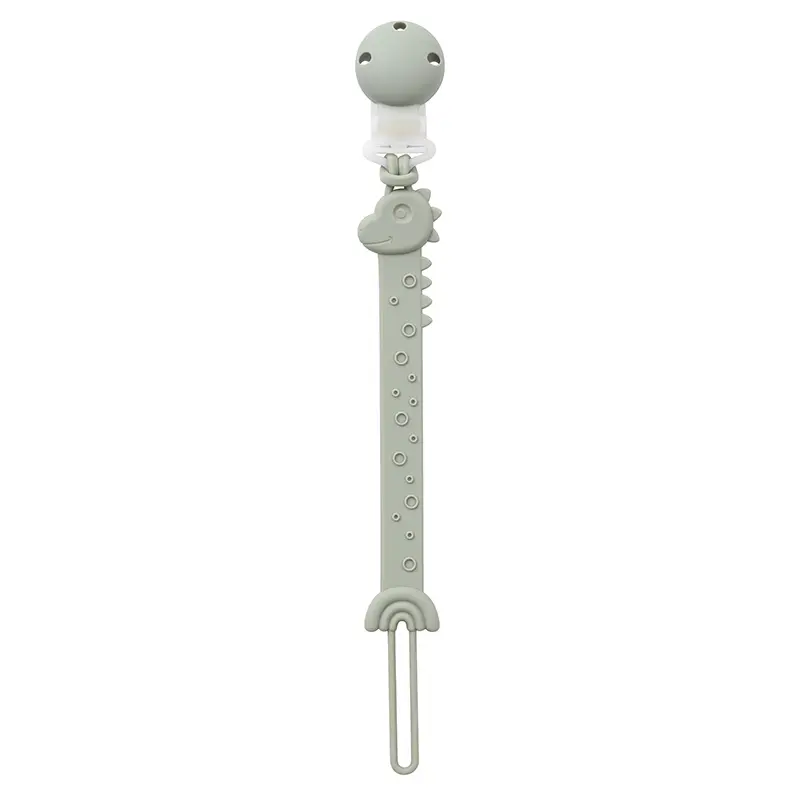 Silicone Pacifier Clips, BPA Free One-Piece Design Pacifier Holder for Baby Boy and Girl 3 Month+, Baby Accessories - Image 12