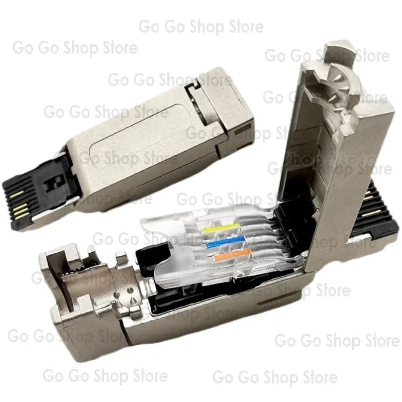

Совместим с кристаллической головкой Siemens RJ45, разъем 6GK1901-1BB10, профильный сетевой кабель, 4-контактный разъем