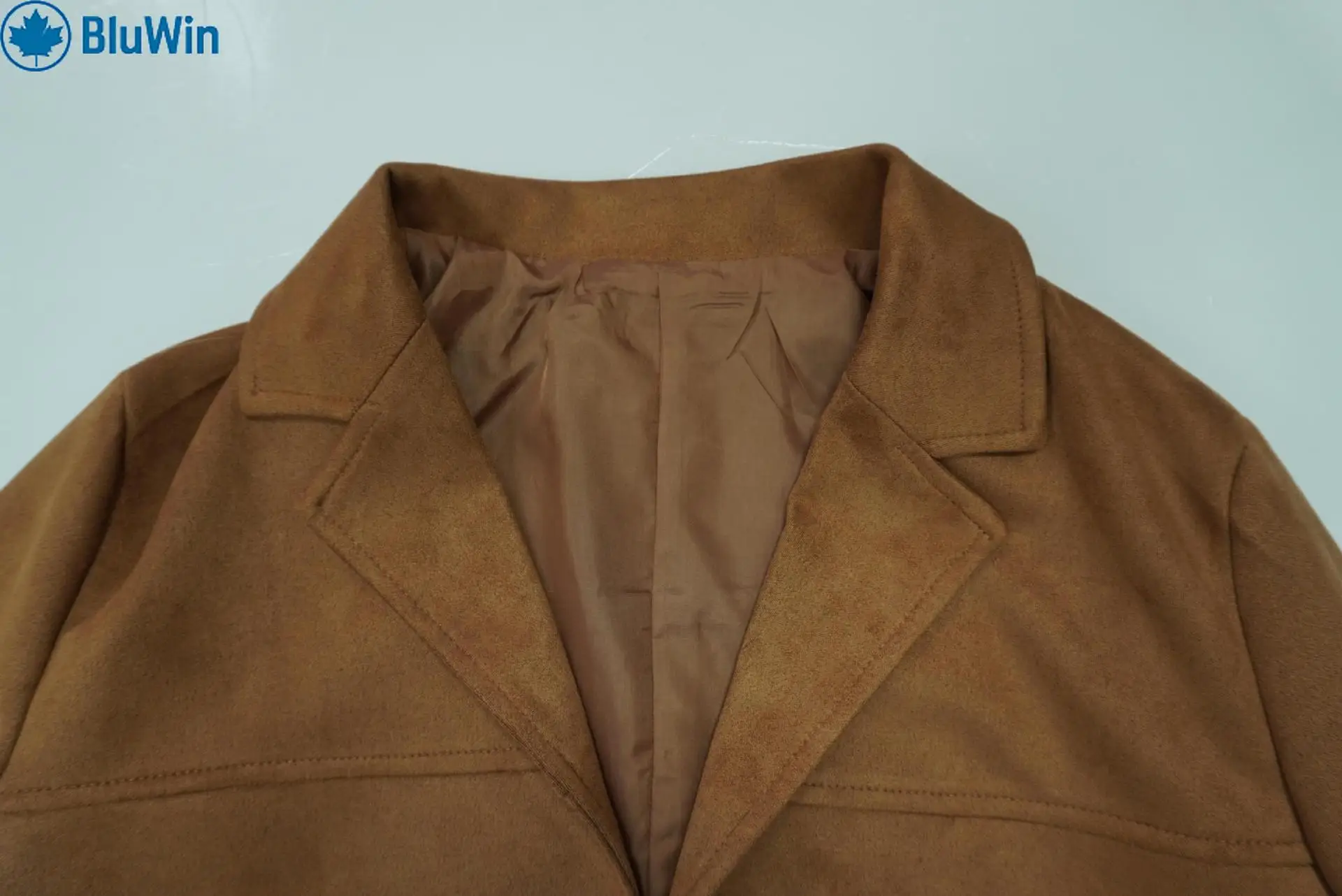 เสื้อเบลเซอร์สไตล์ฝรั่งเศสสีน้ำตาลวินเทจ 12 สี สำหรับผู้หญิง ฤดูใบไม้ร่วง ทรงหลวมโอเวอร์ไซส์ แจ็คเก็ตสุดชิคสำหรับสาวออฟฟิศ