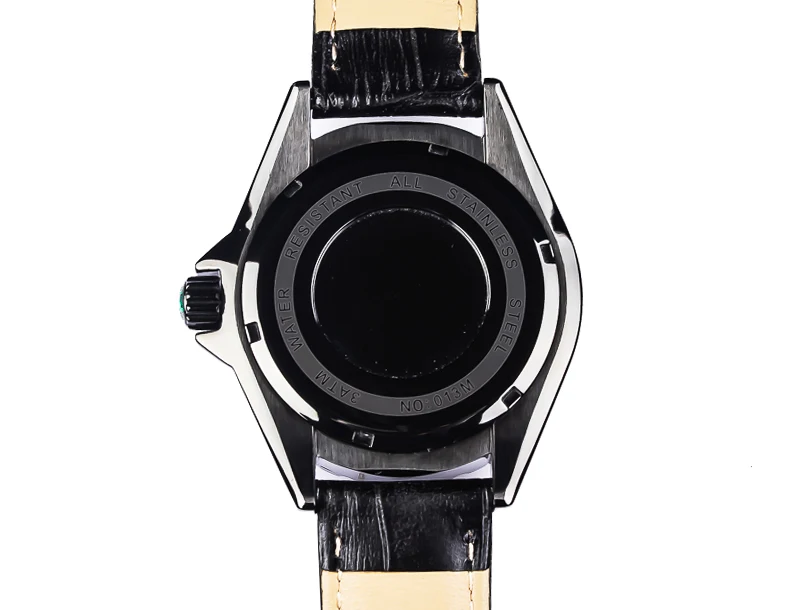 공장 맞춤형 패션 블랙 제이드 스톤 손목시계 남성용 지르콘 스테인리스 스틸 쿼츠 시계 제이드 다이얼