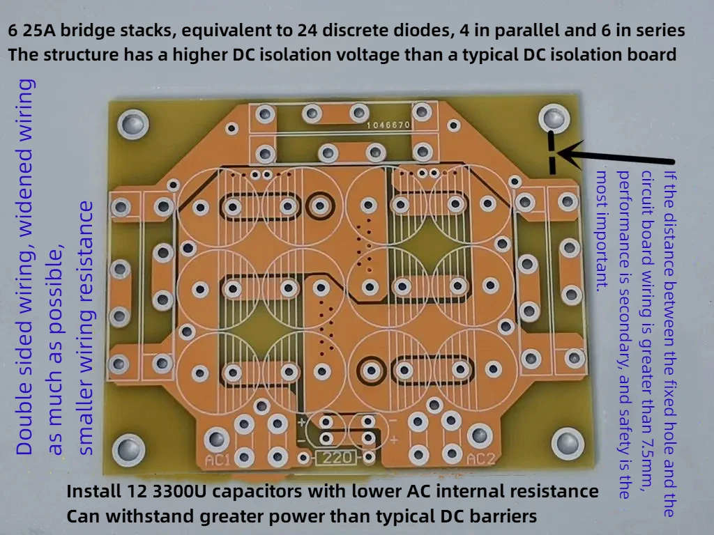 DC Elimination Power Supply AC DC Blocking Power Supply Board Power Supply DC Component Filter