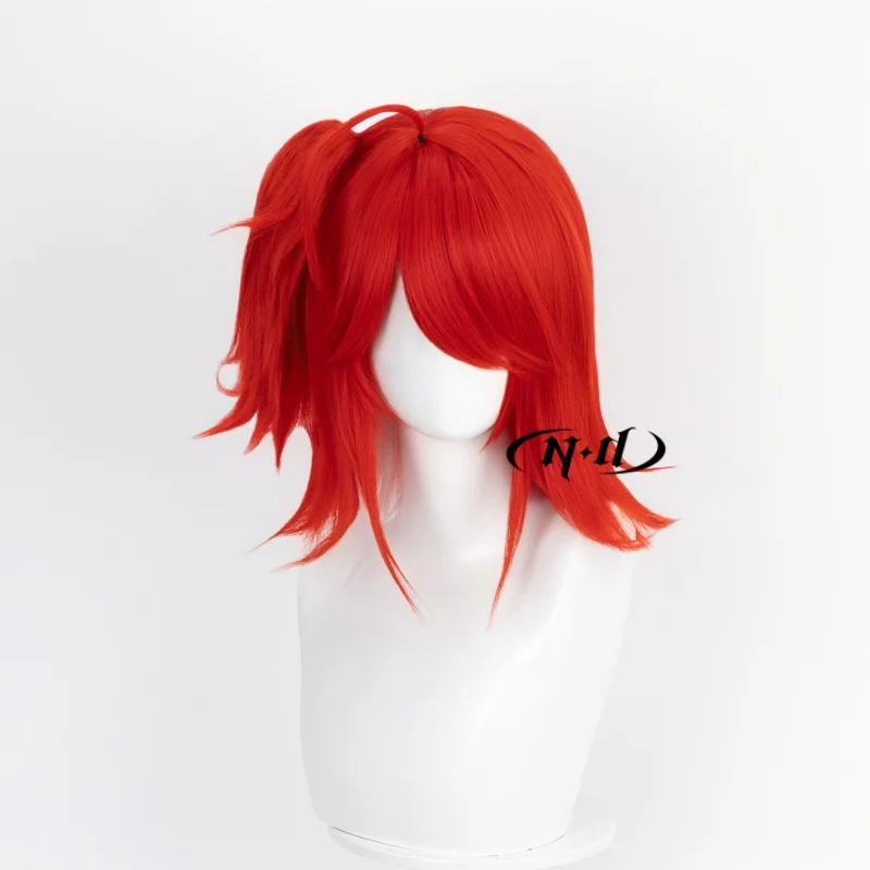 Nd exusiai o novo aliança cosplay perucas de cabelo arknights cosplay perucas de cabelo para comic con coser sintético resistente ao calor