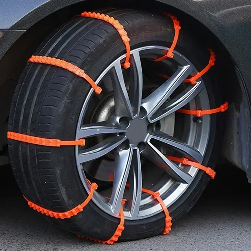Car Tire Chains Winter Snow Anti-Skid Tyre Cable Ties Auto Outdoor Snow Tire Tyre Anti Skid Chain Emergency Accessories image 4