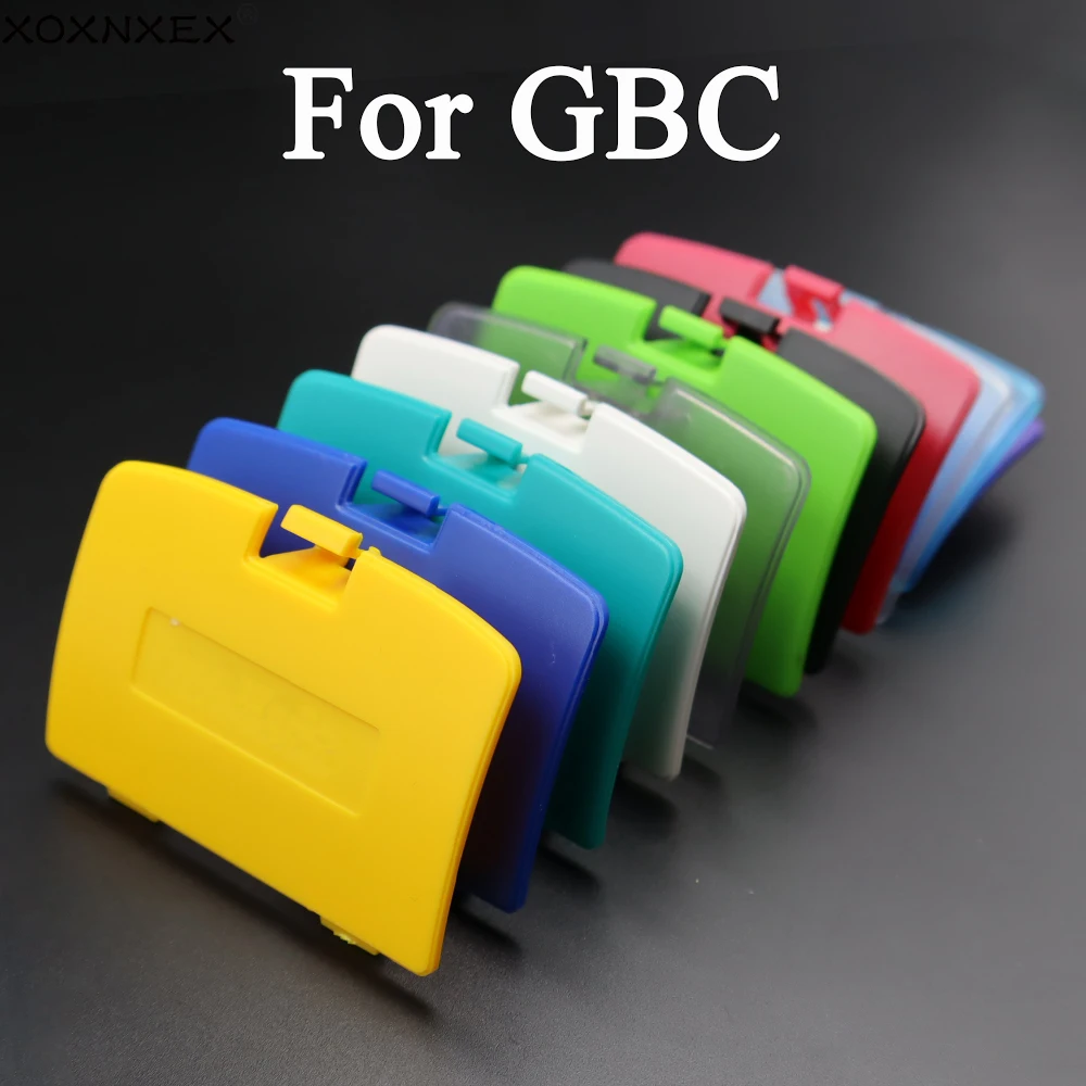 게임보이 GBC 컬러 콘솔용 교체용 뒷면 커버 케이스 수리용 배터리 커버 케이스 쉘 리드 도어
