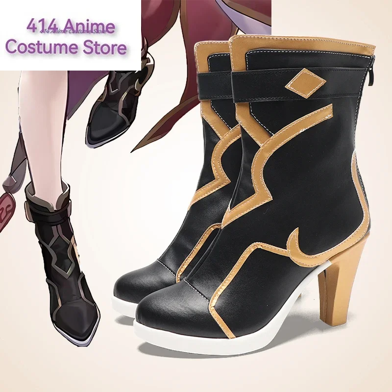 

New Game Cosplay Boots Honkai Starrail Guinevere Shoes Halloween Aksesori Dibuat Sesuai Pesanan