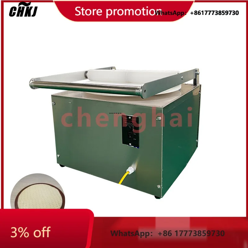 

CHKJ-2025NEWDesktop Model Roti Maker Dough Pressing Pizza Making Machine Electric Automatic Pizza Base Maker Presser Machine