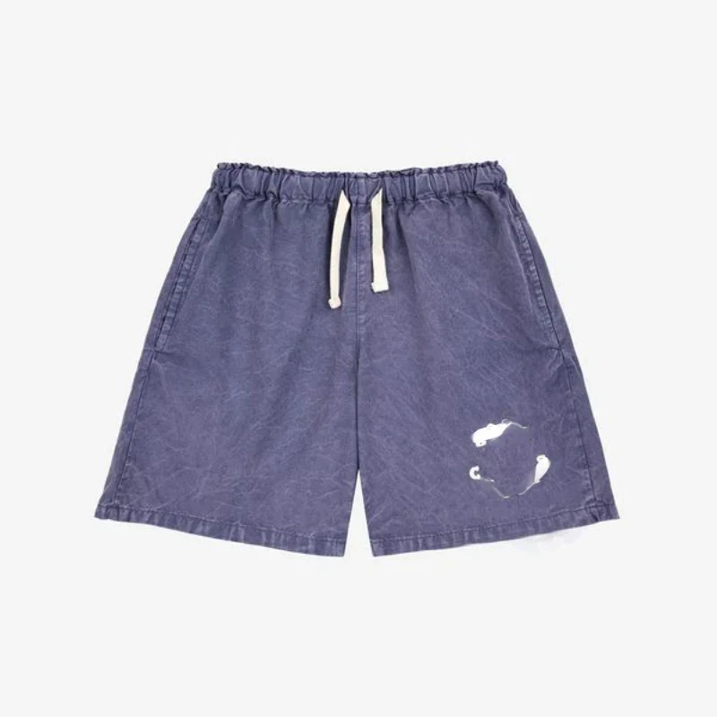 Pantaloncini per bambini 24 pantaloncini con stampa per bambini estivi pantaloni da spiaggia per ragazzi pantaloni sportivi Casual per ragazze pantaloncini in Denim a righe per bambini 1948 in stockciabe32