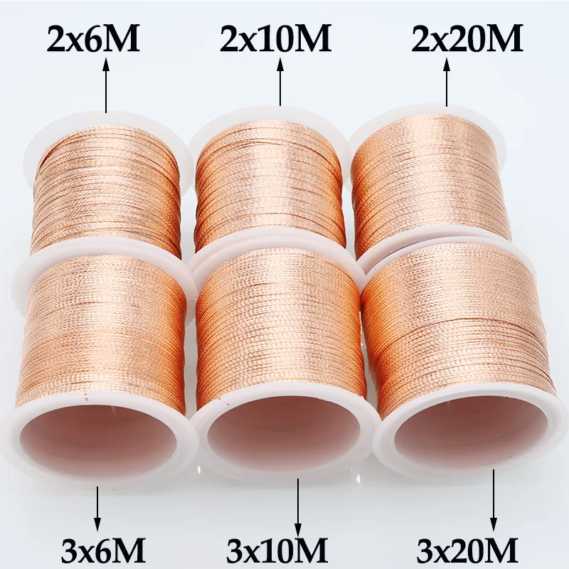 8/10/15/20M Desoldering Copper Mesh Braid Wick Soldering Remove Low Residue No-Clean Solder Wire for PCB BGA Welding Rework Tool