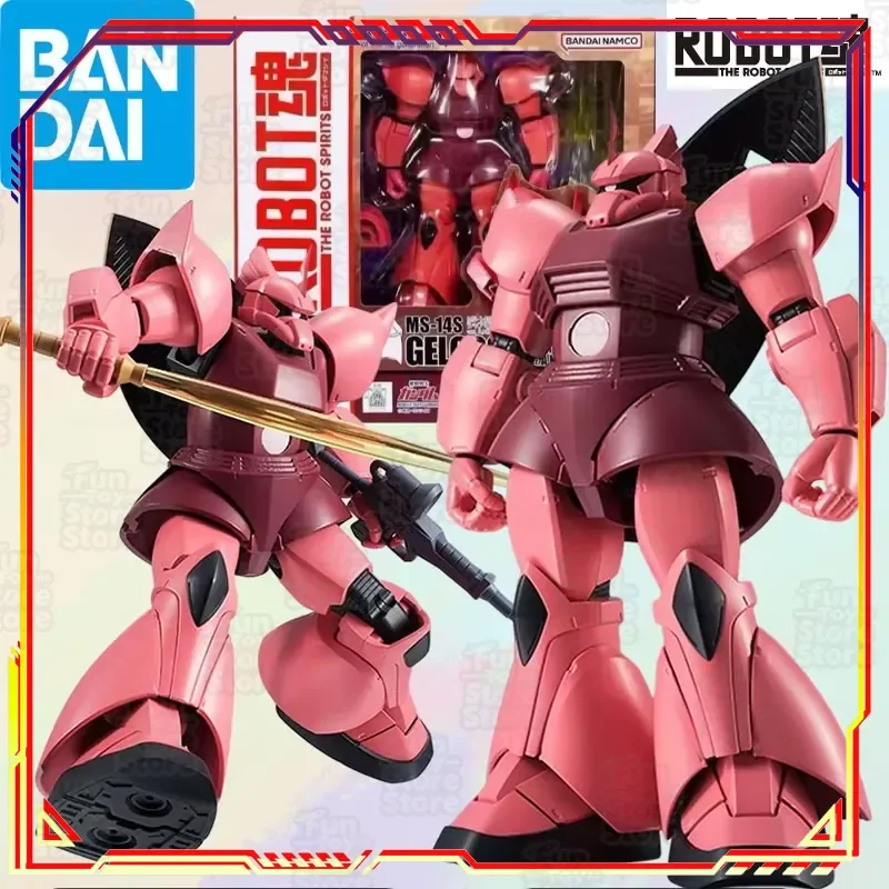 

Bandai Robot Spirits MS-14S Gelgoog Char S Custom Model Kit Anime Action Figure Toy Gift for Boys
