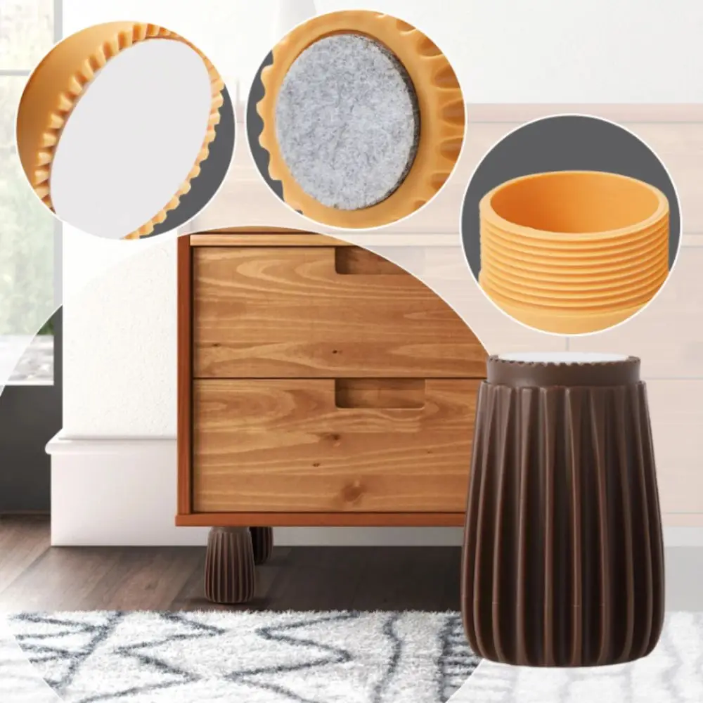 

Усиленные регулируемые выдвижные опоры для мебели, защитные накладки на стену, антивибрационные и противоударные, практичный инструмент для гостиной