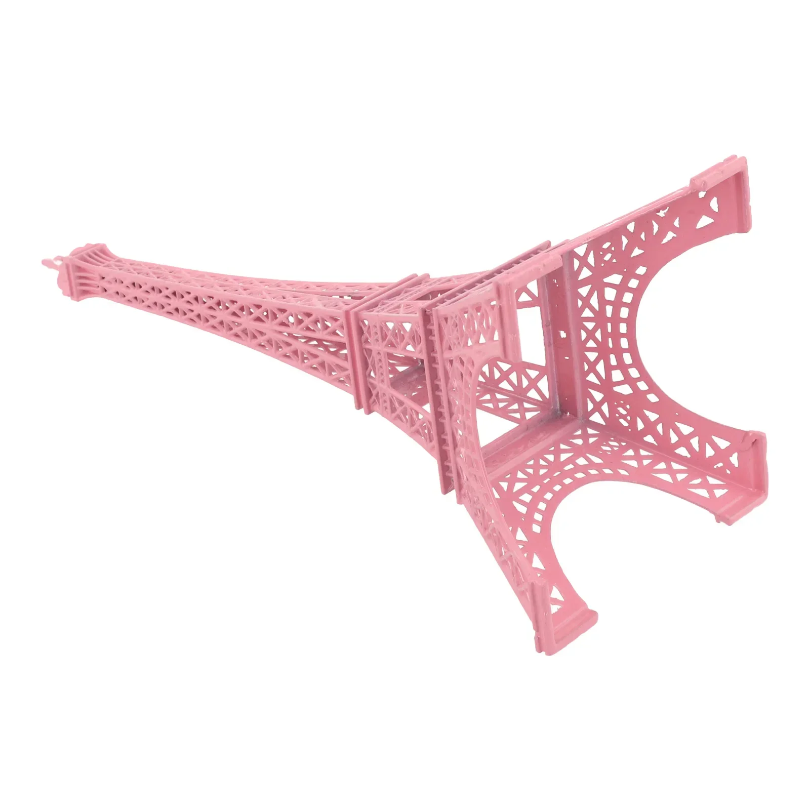 Memorable Souvenir Decor Statue Decor Statue Eiffel Tower Figurine Office Metal Ornaments Pink Alloy Handicraft