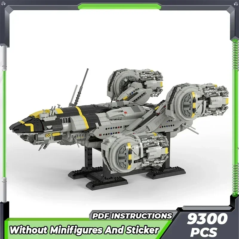 

Moc Building Bricks Military Model Prometheus Battleship Technology Modular Blocks Gifts Toys For Children DIY Sets Assembly