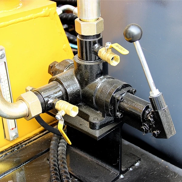 Geothermische Raupenbohranlage, 300 m/400 m Tiefe, Doppelfunktions-Hochdruck-Schlammpumpe für Heizsysteme