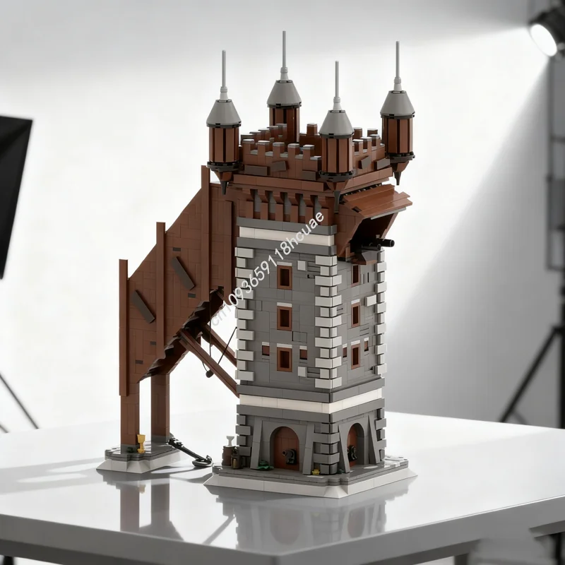 2348pcs MOC Flying Dutchman Efteling Model Building Blocks Construction DIY Toys Creative Christmas Gifts Idea Brick Birthday